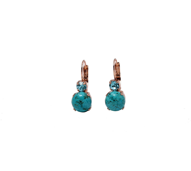 classic small Turqoise earrings