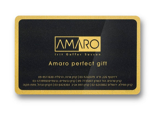 AMARO Jewellery GIFT CARD