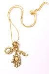 Golden Hamsa chain-