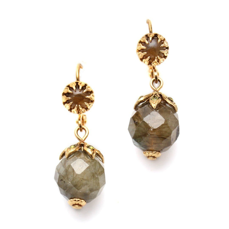A pair of dangling earrings