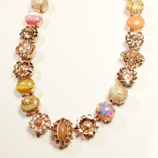 Pink Yellow Necklace