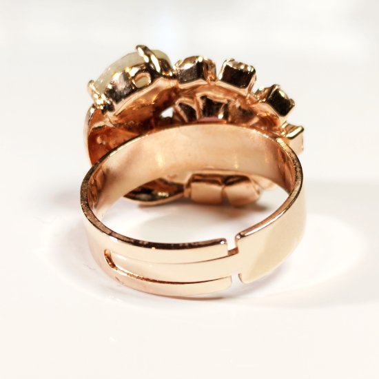 Pink Yellow ring